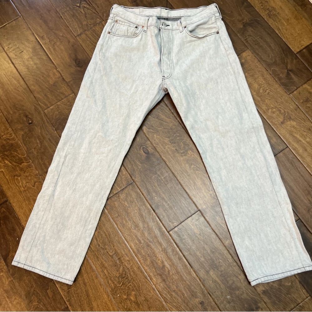 Levi's Men's Gray Straight Jeans